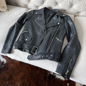 Genuine leather jacket